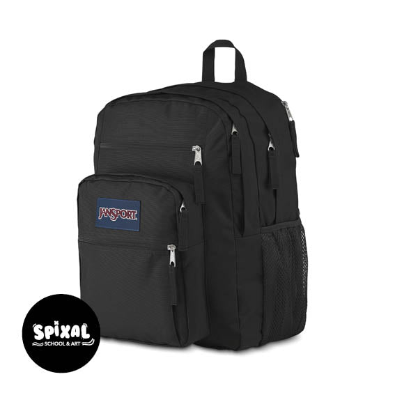 Jansport Backpack Big Student 15"Laptop Black 34Litre