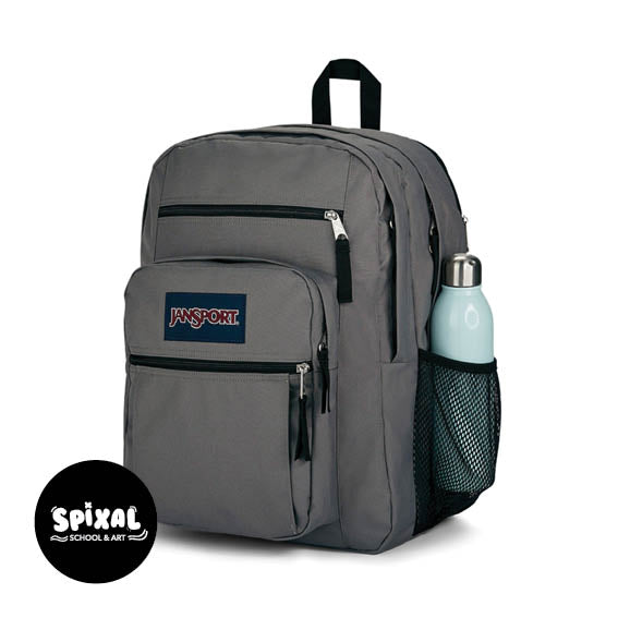 Jansport Backpack Big Student 15"Laptop Graph Grey 34Litre