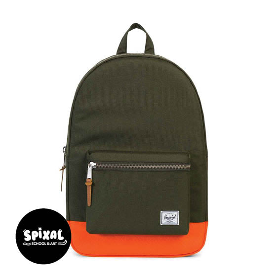 Herschel School Bag Settlement Green / Orange