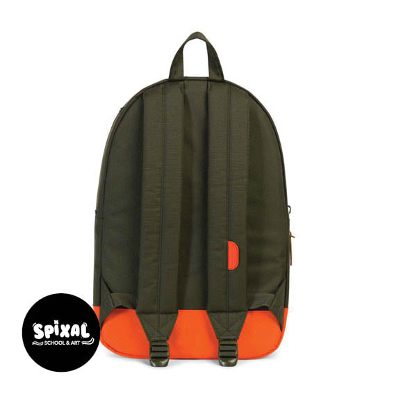 Herschel School Bag Settlement Green / Orange