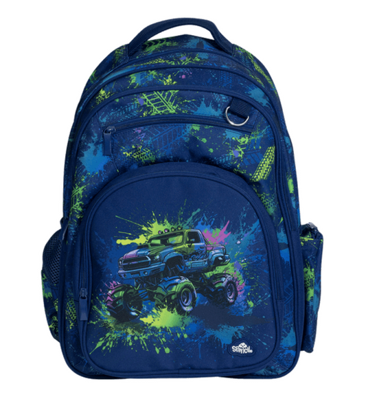 Spencil Big Kids School Bag Backpack Mega Wheels