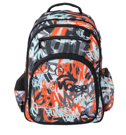 Spencil Big Kids School Bag Backpack Urban Scrawl