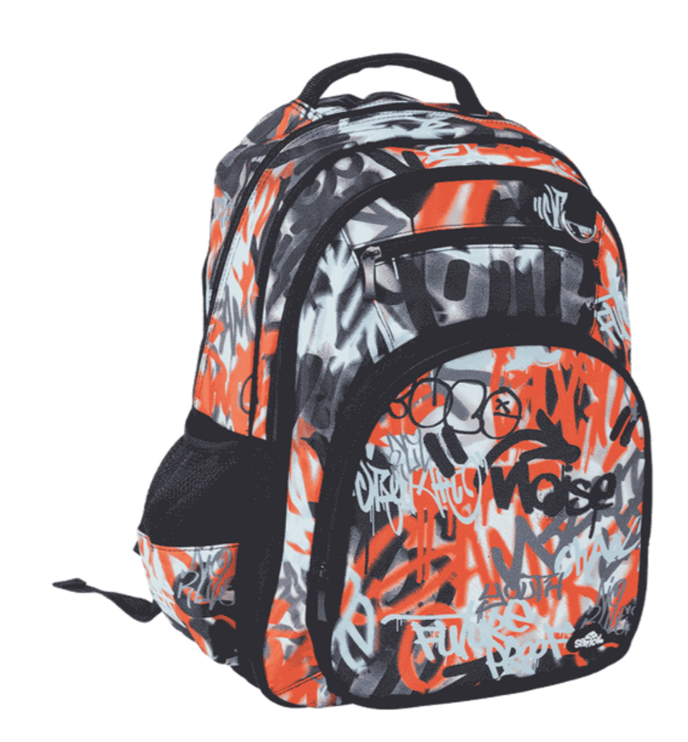 Spencil Big Kids School Bag Backpack Urban Scrawl