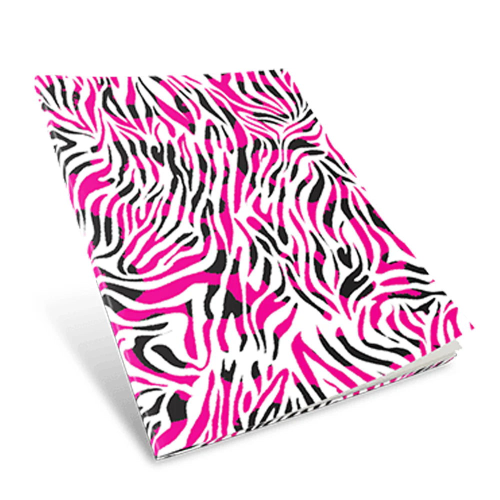 Quick Cover Book Covers for NSW School Tall Books - Zebra Pink