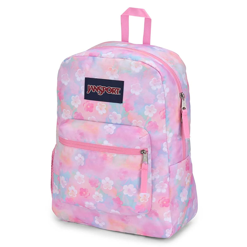 Jansport Cross Town Backpack Neon Daisy