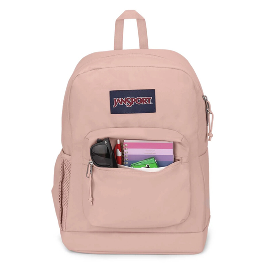 Jansport Cross Town Plus Backpack Misty Rose