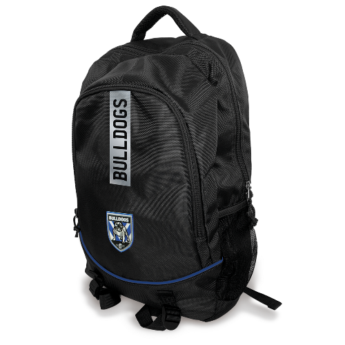 School Bag NRL Backpack Stirling Canterbury Bulldogs