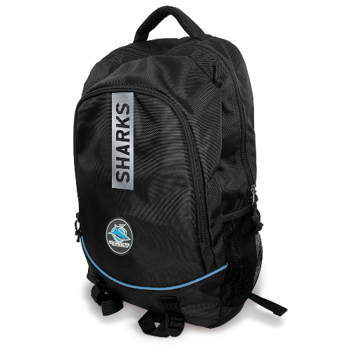 School Bag NRL Backpack Stirling Cronulla Sharks