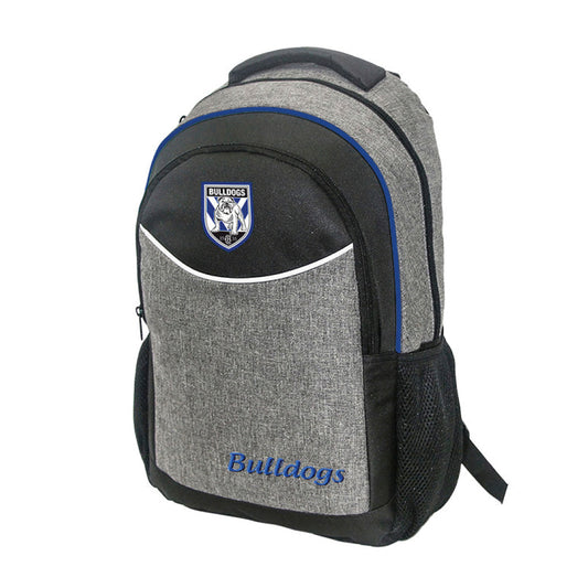 NRL Stealth Backpack School Bag Canterbury Bulldogs