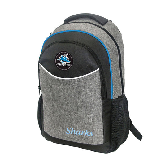 NRL Stealth Backpack School Bag Cronulla Sharks