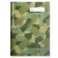 Slip-on Book Cover A4 Camo Biker 3