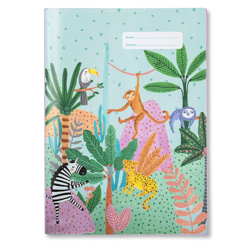 Slip-on Book Cover A4 Wild Things