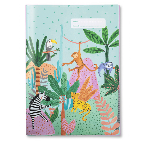 Slip-on Book Cover A4 Wild Things