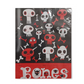 Slip-on Book Cover 9x7" Bones