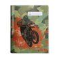 Slip-on Book Cover 9x7" Camo Biker 1