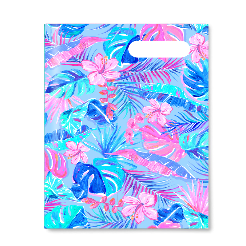 Slip-on Book Cover 9x7" Tropicana