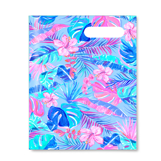 Slip-on Book Cover 9x7" Tropicana