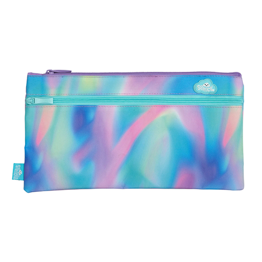 Spencil Twin Zip Pencil Case Aurora