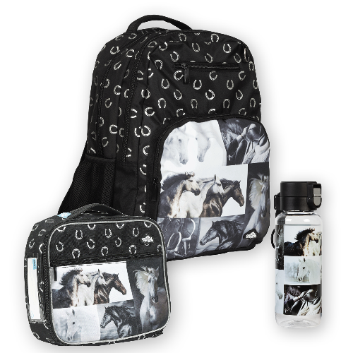 Spencil Matching School Bag Set Horses