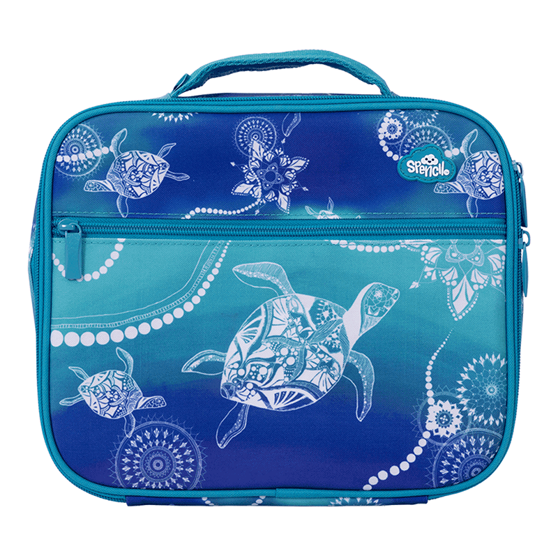 Spencil Big Cooler Lunch Bag Turtle Of Life