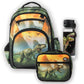 Spencil Matching School Bag Set Dinosaur Jurassic Kingdom