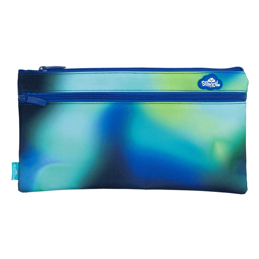 Spencil Twin Zip Pencil Case Galactic Glow