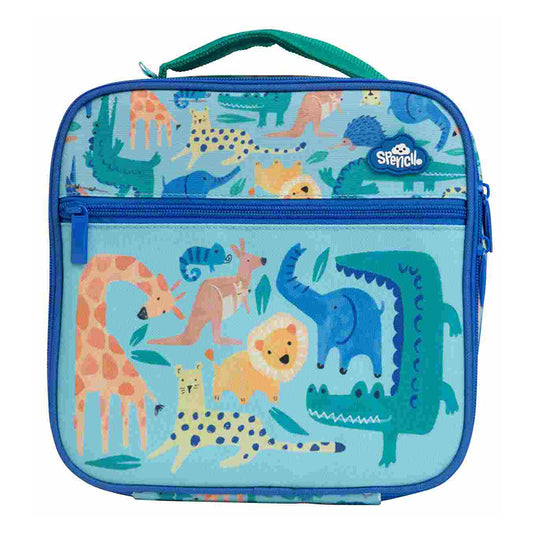 Spencil Little Cooler Lunch Bag Safari Puzzle