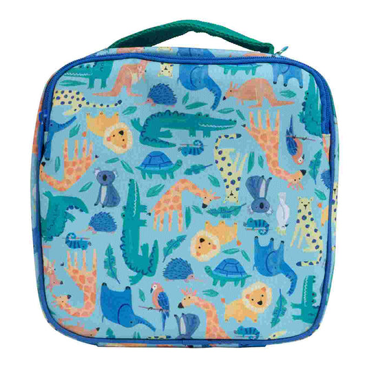 Spencil Little Cooler Lunch Bag Safari Puzzle