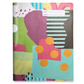 Slip-on Book Cover Scrapbook Colour Burst