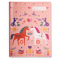 Slip-on Book Cover Scrapbook Unicornia