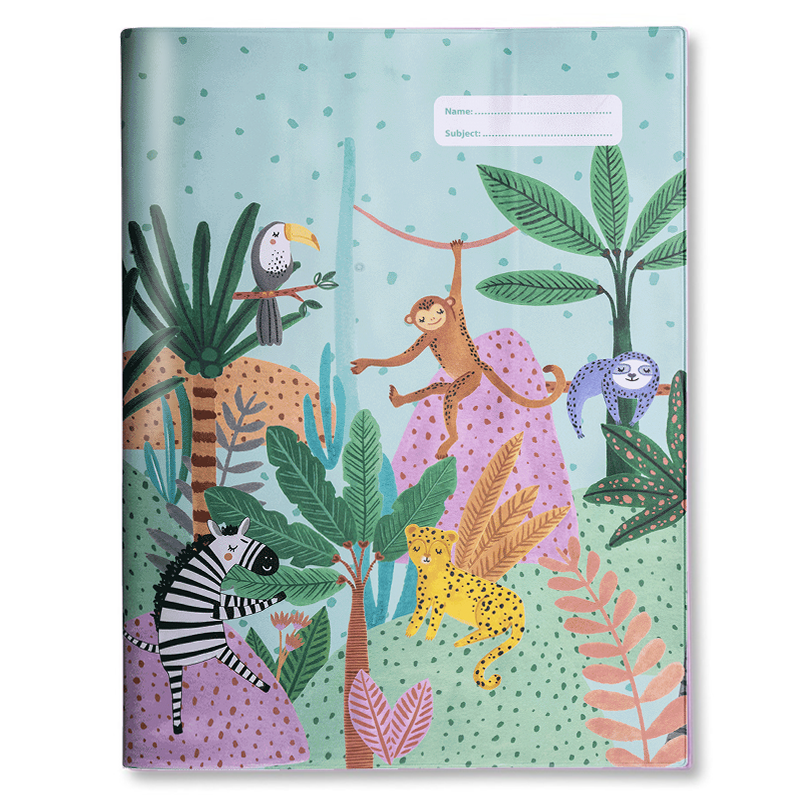 Slip-on Book Cover Scrapbook Wild Things