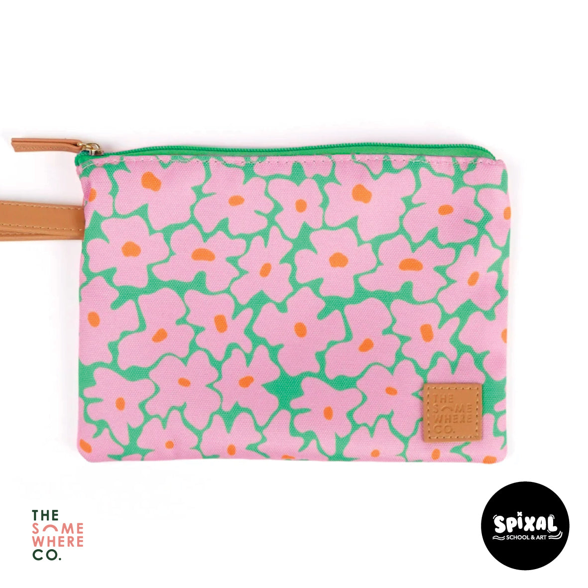 The Somewhere Co Blossoms Essentials Pouch Pencil Case