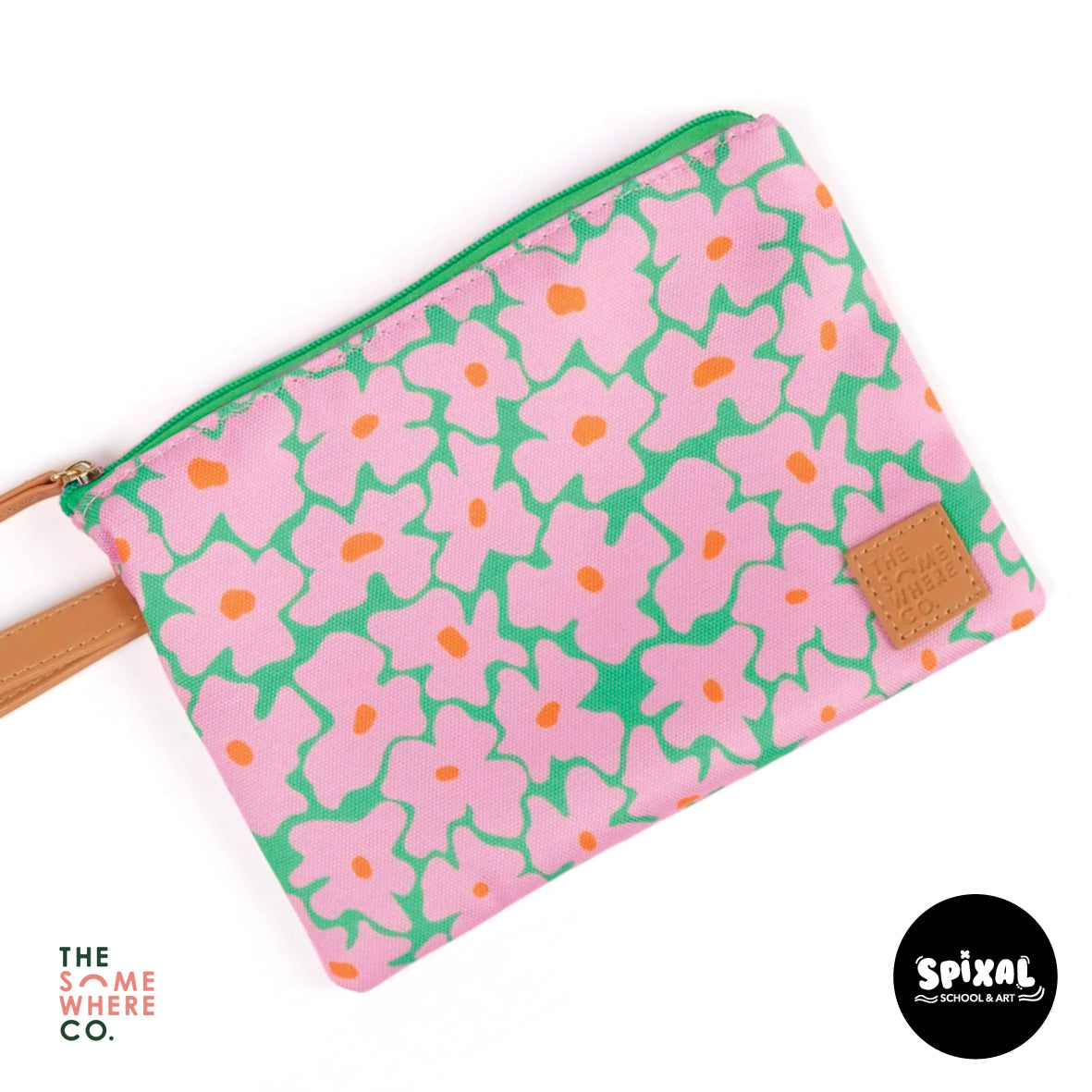 The Somewhere Co Blossoms Essentials Pouch Pencil Case