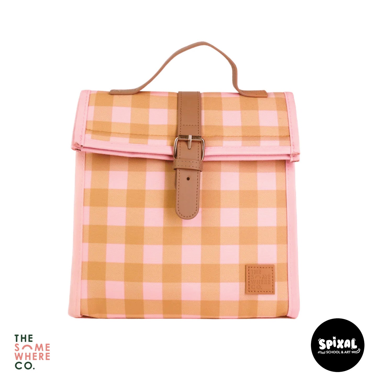 The Somewhere Co Lunch Satchel Rose All Day