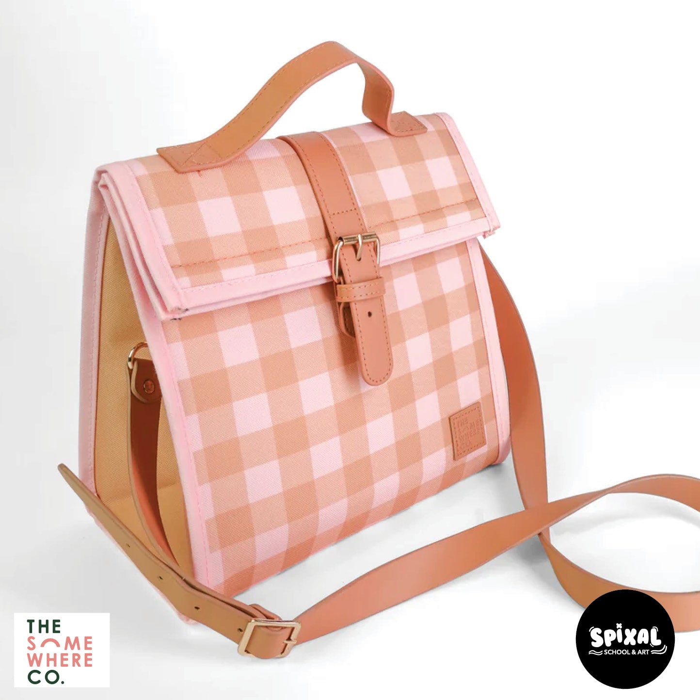 The Somewhere Co Lunch Satchel Rose All Day