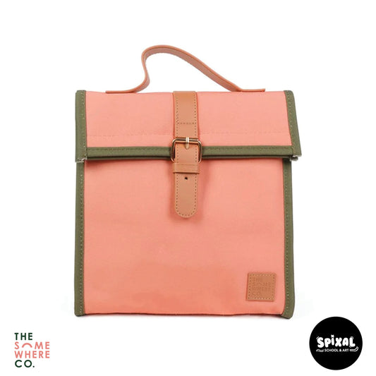 The Somewhere Co Lunch Satchel Peachy Keen