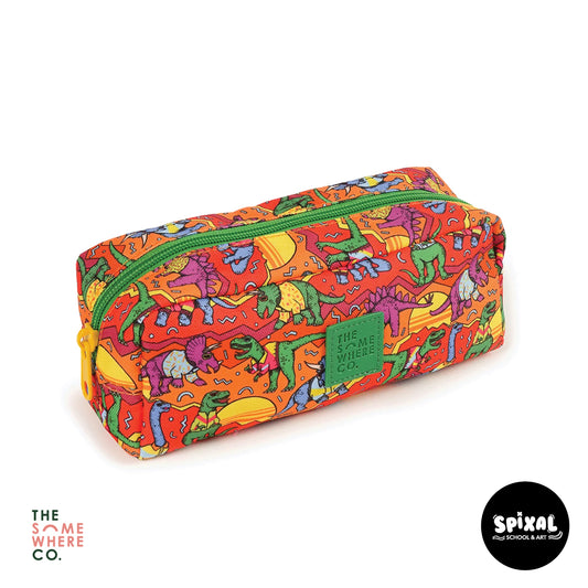 The Somewhere Co Mini Pencil Case Dino Daze