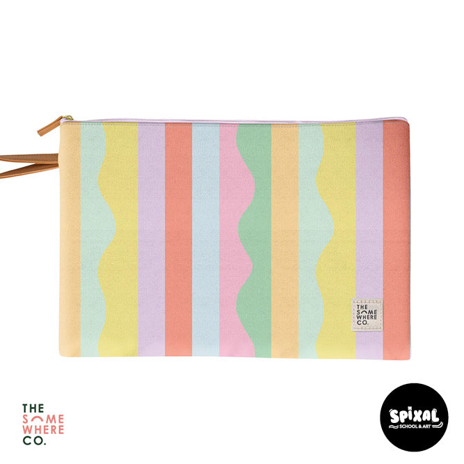 The Somewhere Co Sunset Soiree Essentials Pouch Pencil Case