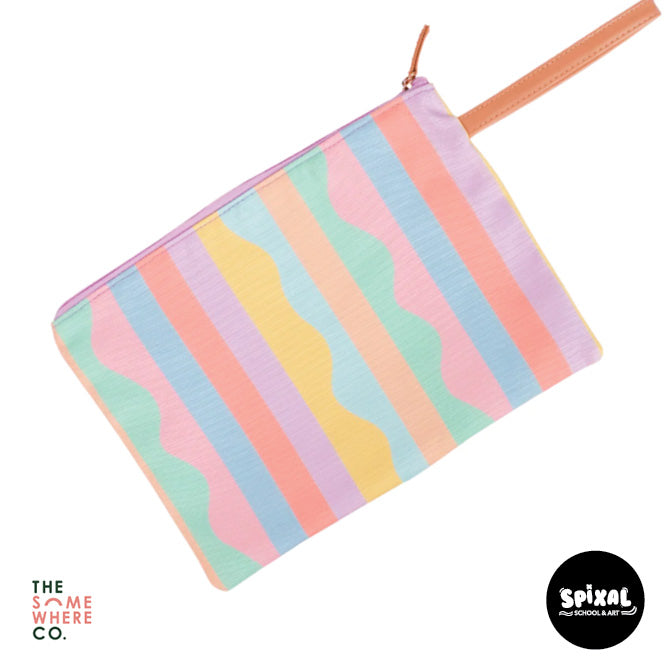 The Somewhere Co Sunset Soiree Essentials Pouch Pencil Case