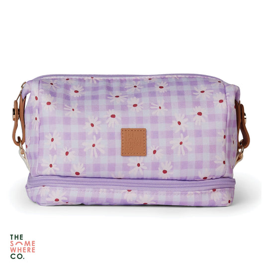 The Somewhere Co Cosmetic Bag Daisy Fields