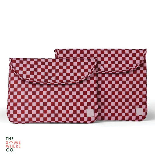 The Somewhere Co Laptop Sleeve 14 Inch Crimson Haze