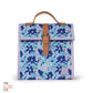 The Somewhere Co Lunch Satchel Blue Meadow