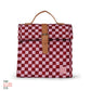 The Somewhere Co Lunch Satchel Crimson Haze