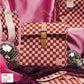 The Somewhere Co Lunch Satchel Crimson Haze