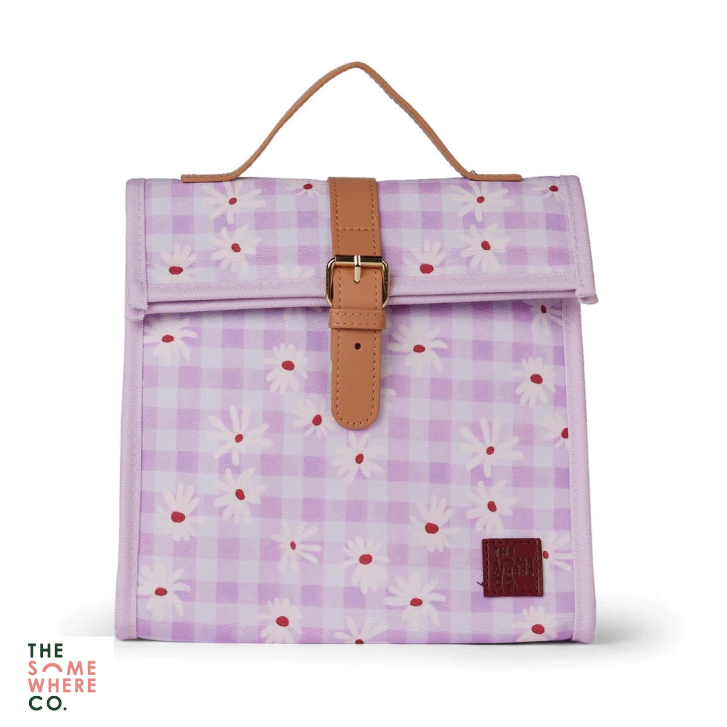 The Somewhere Co Lunch Satchel Daisy Field