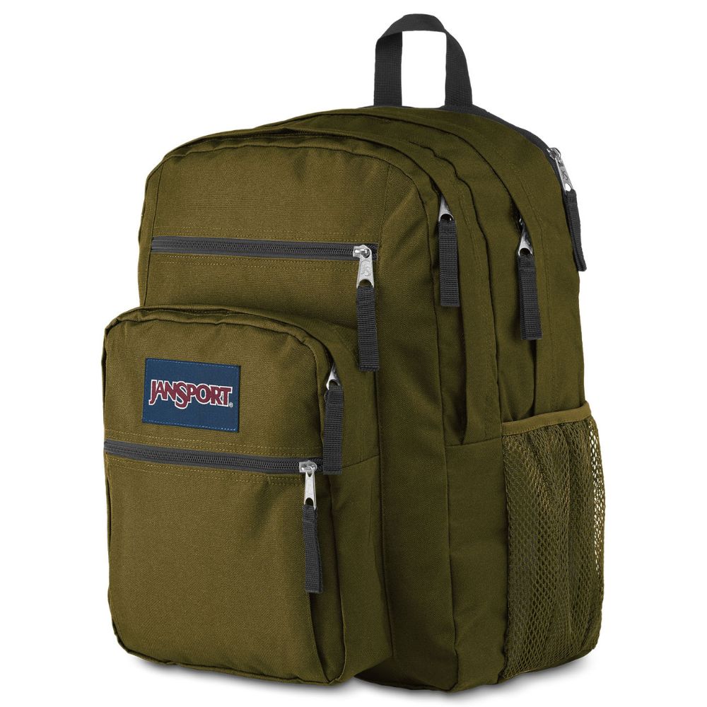 JanSport Big Student Backpack Army Green