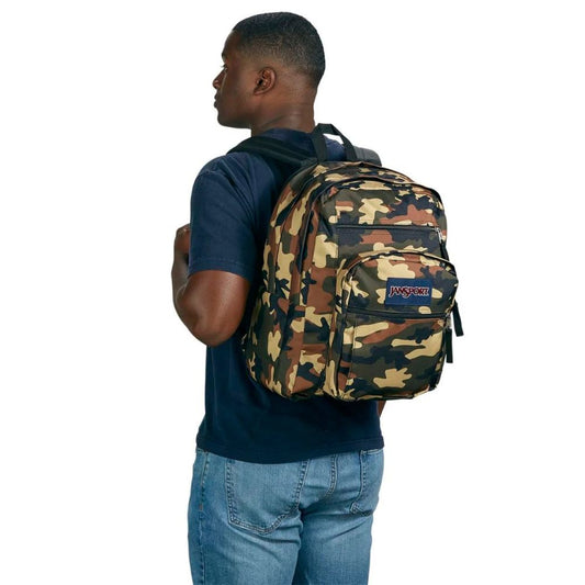 JanSport Big Student Backpack Buckshot Camo