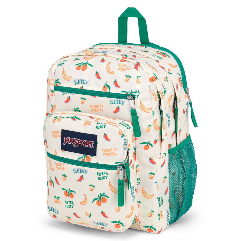 JanSport Big Student Backpack Five A Day Cream