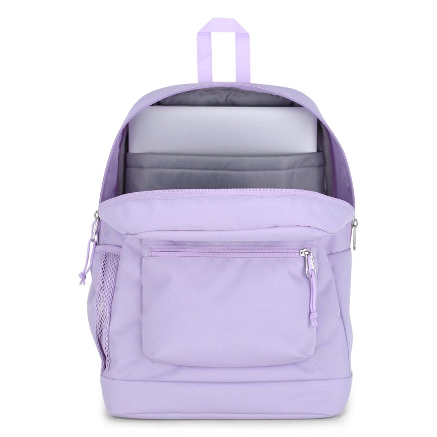 JanSport Cross Town Plus Backpack Pastel Lilac