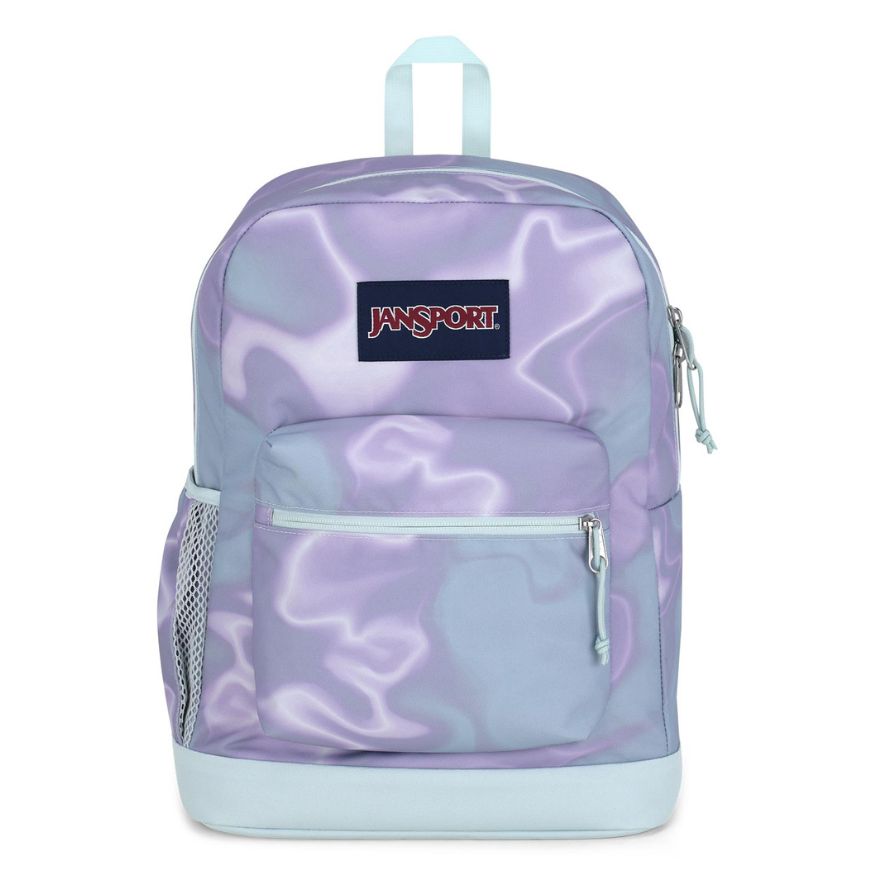 JanSport Cross Town Plus Backpack Platinum Puddles